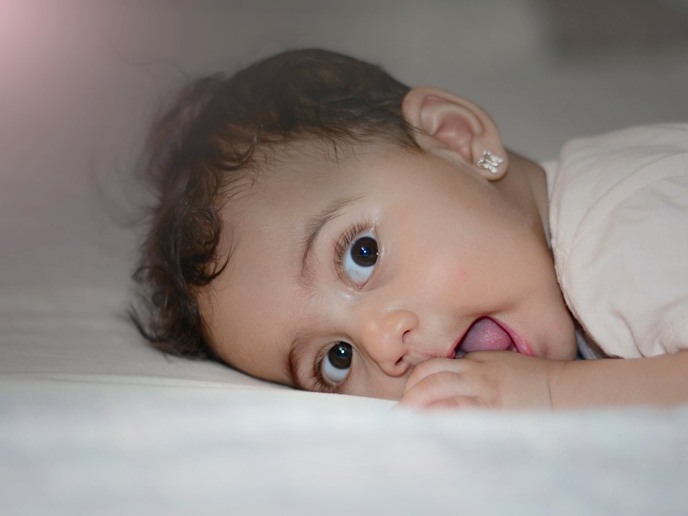 A contented baby